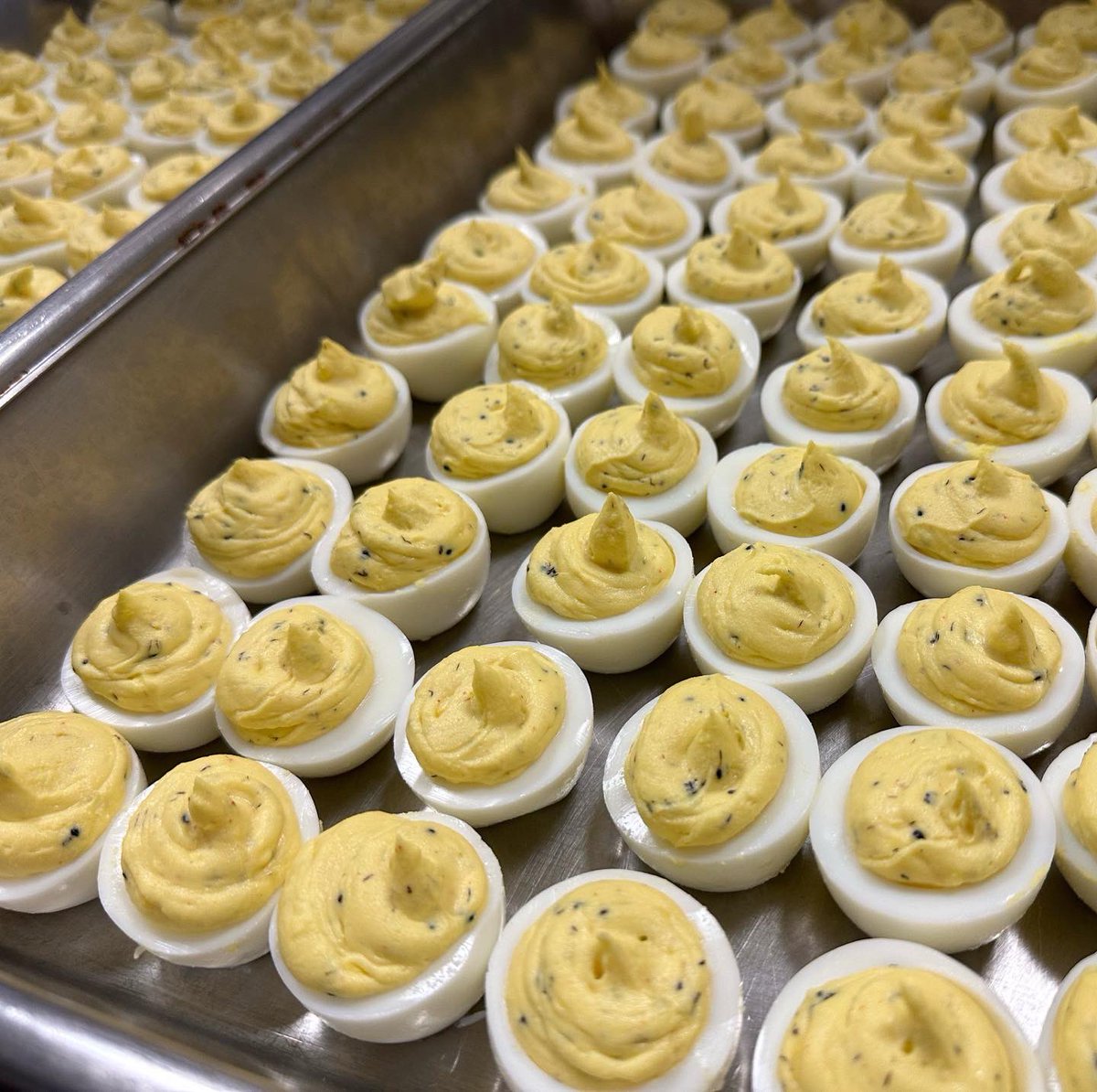 If we can’t make edible insects taste delicious, then changing people’s perception and behavior will be futile. I love how they can give familiar foods a magical je nais se quois like the formic acid in black ants &amp; chili grasshoppers to enhance these deviled eggs was pure magic!