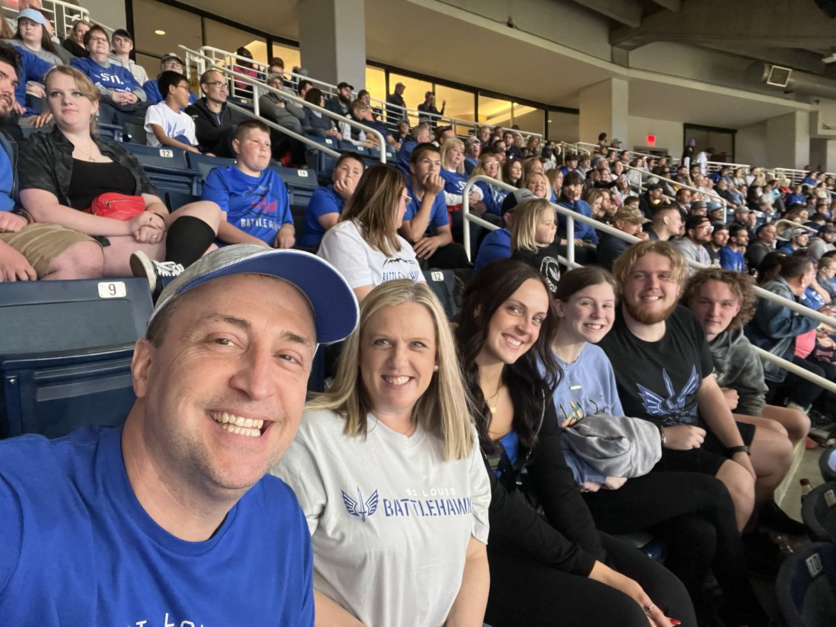 Happy Birthday to me! Let’s go StL Battlehawks! #Battlehawksgameday