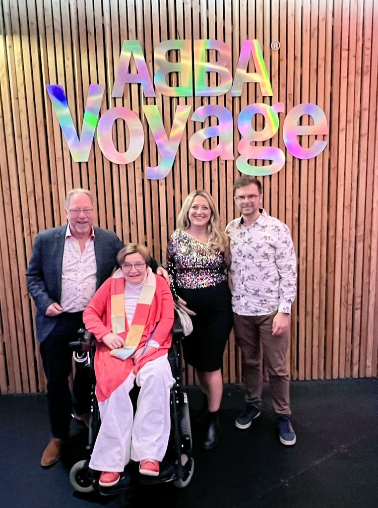 Roberta Button (@buttonroberta1) on Twitter photo Thank you <a href="/ABBAVoyage/">ABBA Voyage</a> and Safa in particular for making sure we got the chance to see the most spectacular performance after Mum's wheelchair broke down. Seamless experience for wheelchair users which, sadly, is often not the case. What a show!! #thankyouforthemusic Thank you <a href="/ABBAVoyage/">ABBA Voyage</a> and Safa in particular for making sure we got the chance to see the most spectacular performance after Mum's wheelchair broke down. Seamless experience for wheelchair users which, sadly, is often not the case. What a show!! #thankyouforthemusic