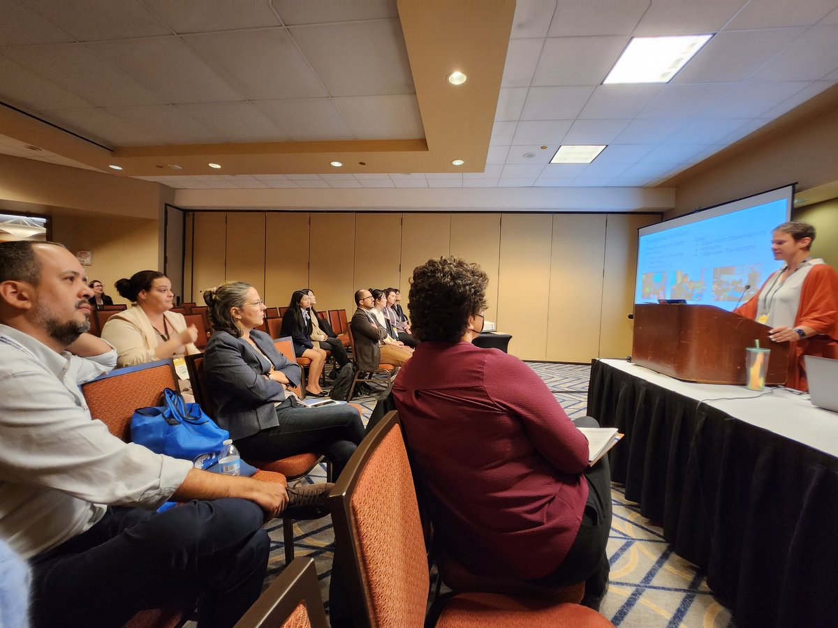 Christian Valdez (@cv_teach) on Twitter photo The final and last session for <a href="/AERA_BerSig/">Bilingual Education Research</a> is underway!
More information about this paper session can be found at: tinyurl.com/2ek6zu3r
#AERABERSIG #bilingualeducation #bilingualedsigAERA2023 #AERA2023 The final and last session for <a href="/AERA_BerSig/">Bilingual Education Research</a> is underway!
More information about this paper session can be found at: tinyurl.com/2ek6zu3r
#AERABERSIG #bilingualeducation #bilingualedsigAERA2023 #AERA2023
