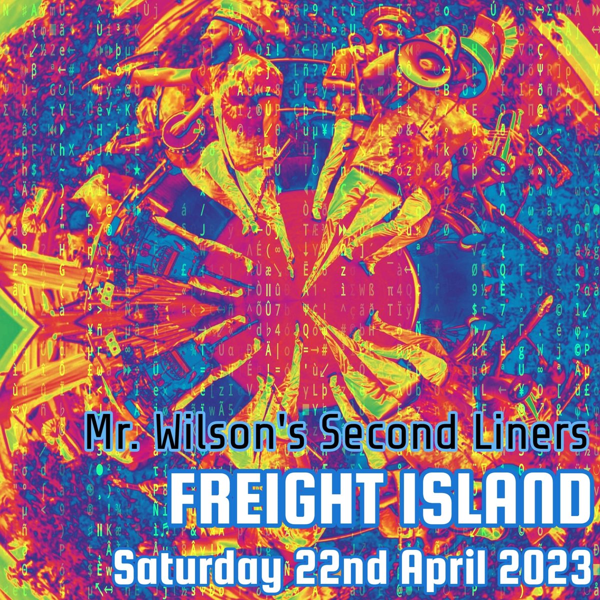 @freightisland this Saturday night. Walkabout sets at 6pm and 8pm AND headline stage set at 10pm. YES LET'S