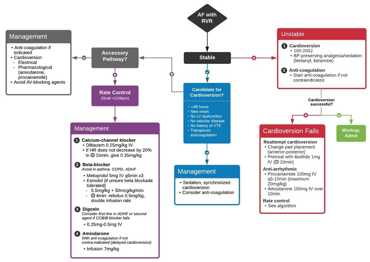  on twitter atrial fibrillation with rvr 