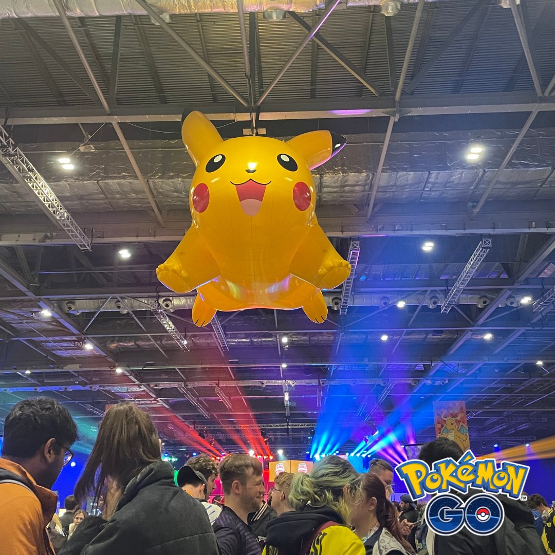 pokemongoappuk's tweet photo. The 2023 Pokémon Europe International Championships have come to an end, but the memories will live on forever, like the bond between a Trainer and its Buddy Pokémon. ❤️😁
Trainers, what were your favorite moments of the event? 🌟

#GOBattle https://t.co/71KTQxh6L2