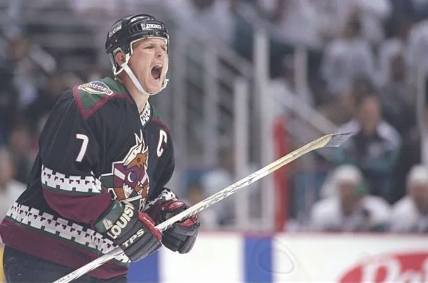Arizona Sports History on Twitter: "4/16/97 – Jeremy Roenick scored the