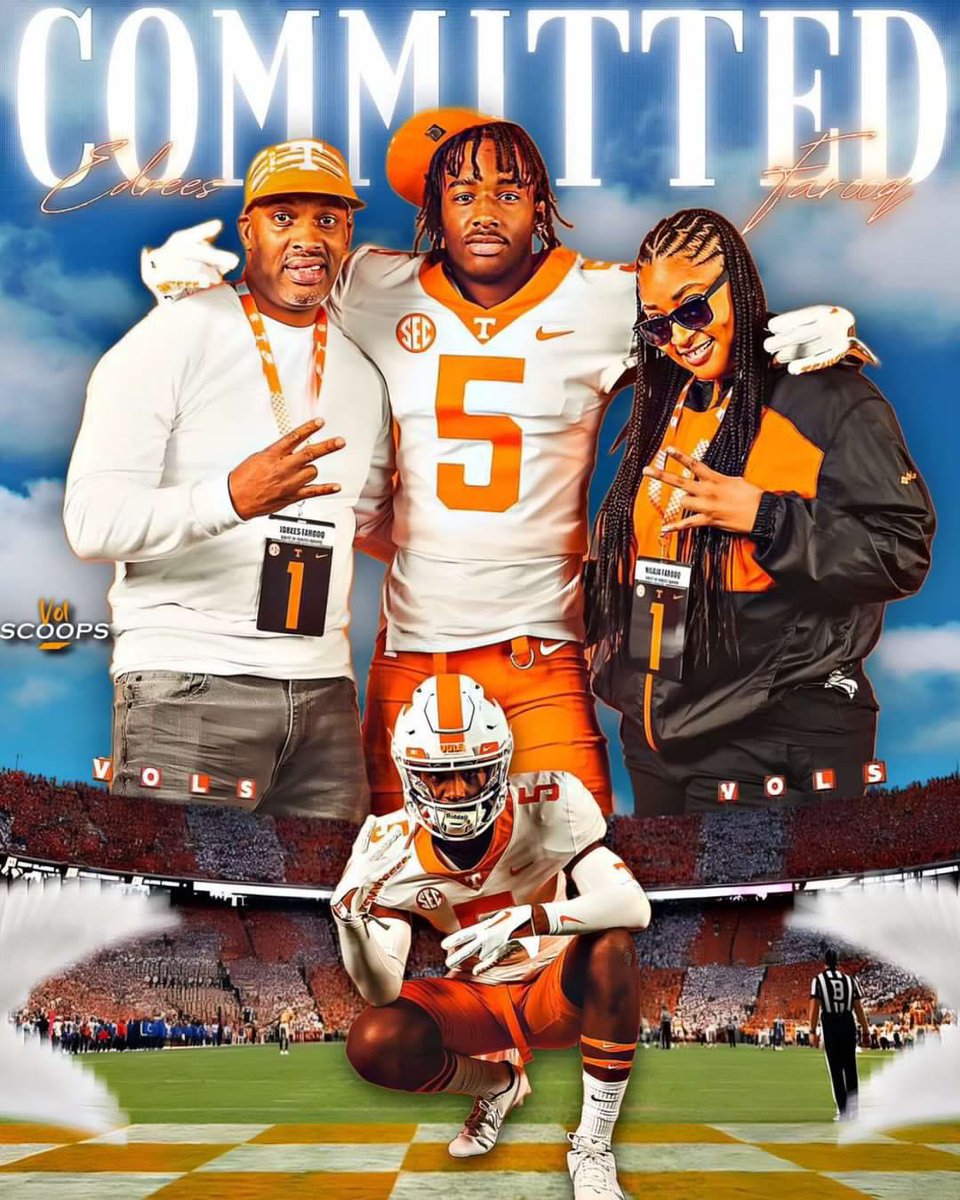 EdreesFarooq21's tweet photo. 110% Committed
#GoVols #VolNation 
@coachjoshheupel @CoachTimBanks @CoachET3 @Coach_Nez_ 🍊🍊 https://t.co/ShSXJ1zY9q