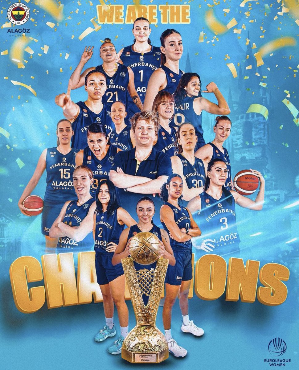 CihanNazmi's tweet photo. Tebrikler Fenerbahçe Alagöz Holding. Hem Kadın Basketbolunun en büyük hemde Fenerbahçe Spor Klübünün en özel kupalarından biri, emeğinize sağlık. https://t.co/4YBrJxAVdX