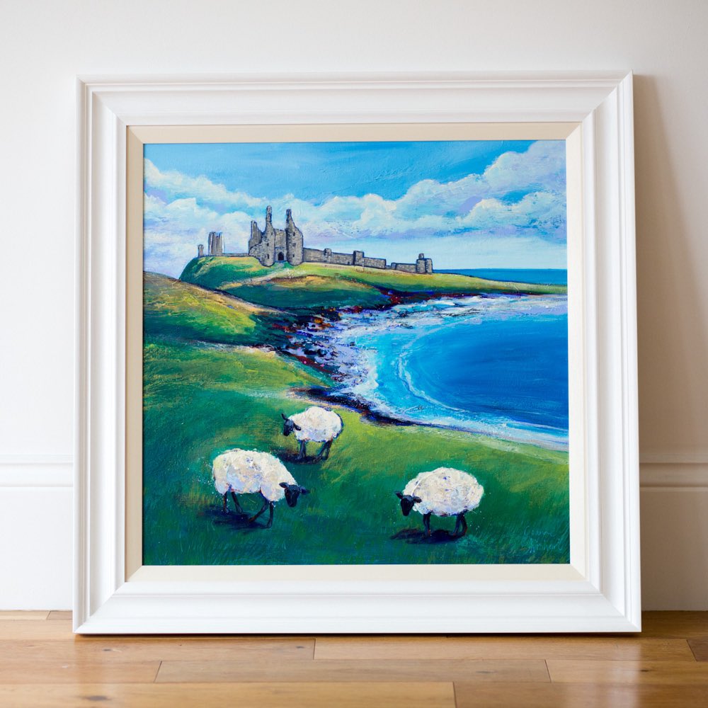 New ORIGINAL painting - Dunstanburgh Castle. 

Have you walked this famous stretch of the Northumberland coastal path? It’s one of my favourite walks :-) 

joannewishart.co.uk/collections/or…

#artforsale #northeastartist #WomensArt