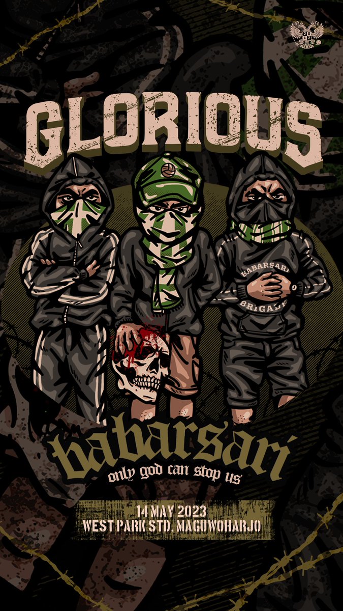 BabarsariCS2012's tweet photo. Are you ready for GLORIOUS TIME?‼️🔥

GLORIOUS, 11 years anniversary of Babarsari Curva Sud will be celebrate on May. Be prepare now!

14 May 2023
West Park Std. Maguwoharjo.

@BCSxPSS_1976
@event_bcs

#GloriousBabarsari https://t.co/5MErE6MNyq
