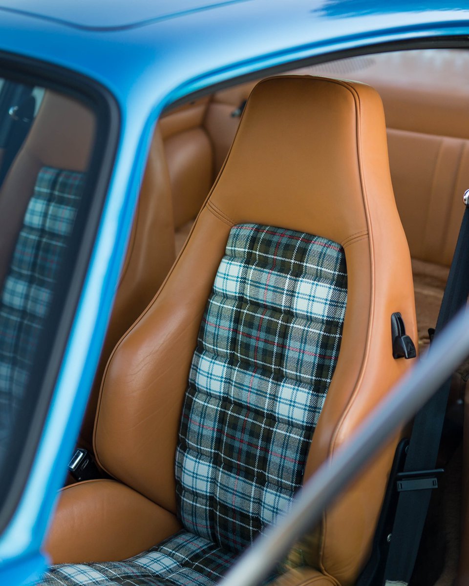 AnimoyaGarage's tweet photo. #PerfectSpec • Do you agree this is one of the best spec Porsche Turbo Carreras you have ever seen?! 😍
Here are some more photos of our sold 1977 Porsche Turbo Carrera finished in Minerva Blue over Cork with Tartan inserts.
Thanks @maxxshostak for the 📸 https://t.co/fHhbsUaaIH