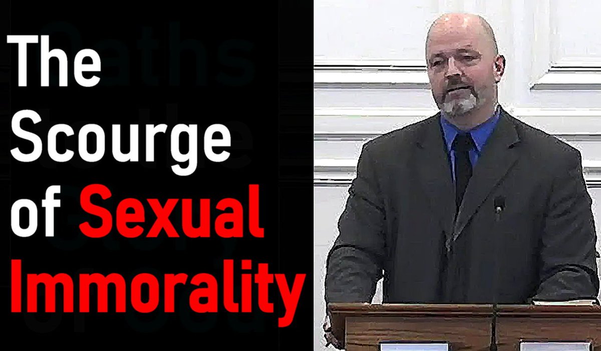 PREACHED LIVE TONIGHT ON MY YT CHANNEL, FROM BRIDWELL HEIGHTS PRESBYTERIAN CHURCH (6pm est):  'The Scourge of Sexual Immorality,' a sermon by Pastor Patrick Hines.  youtube.com/watch?v=wTkhkl… 

#Christian #Christianity #Christians #Jesus #JesusChrist #JesusIsLord #JesusofNazareth