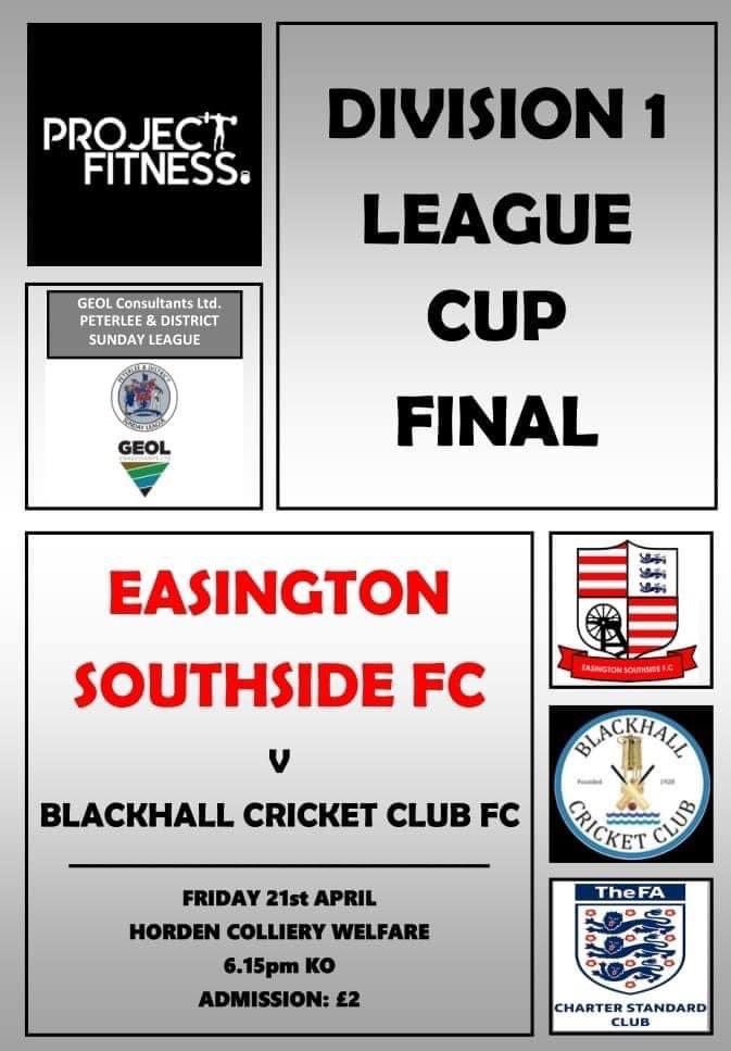 Should be a cracker as we take on <a href="/BCC__FC/">Blackhall Cricket Club FC</a> down at horden colliery welfare Friday night 18:15 kick off get down and support the lads #southy