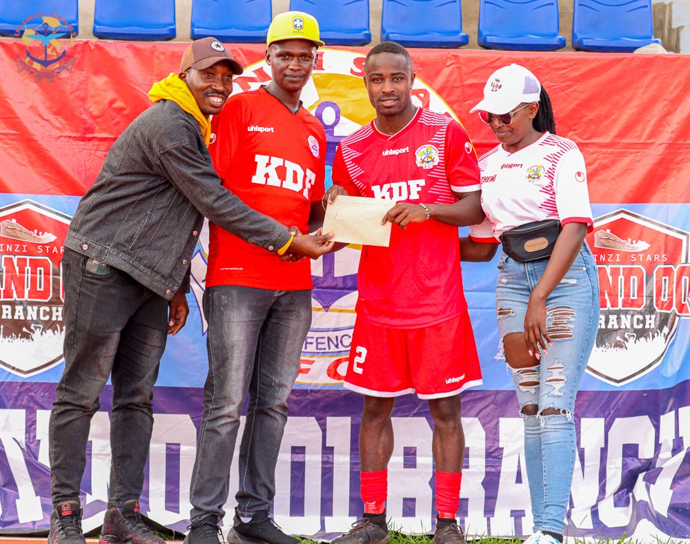 UlinziStarsFC's tweet photo. ๐| Much congratulations to Issa Lumumba for being voted the Fansโ Man of the Match award in today's match against Kariobangi Sharks at home, an initiative by the #Stand001 Branch.We want to take this moment to express our gratitude to all the members from the #Stand001
#GBUS https://t.co/A4eVeCLWx7