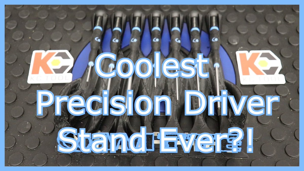LoneStarMopars's tweet image. KC Tool Haul Special Edition - Coolest Precision Driver Stand Ever?! youtu.be/kJqSyUmTnM4

A big thanks to Collin for printing the stand!

#KCTool #ToolHaul #GermanTools #Witte #PrecisionScrewdrivers #Screwdriver #Stand #ToolStorage #ToolOrganization #3DPrinting