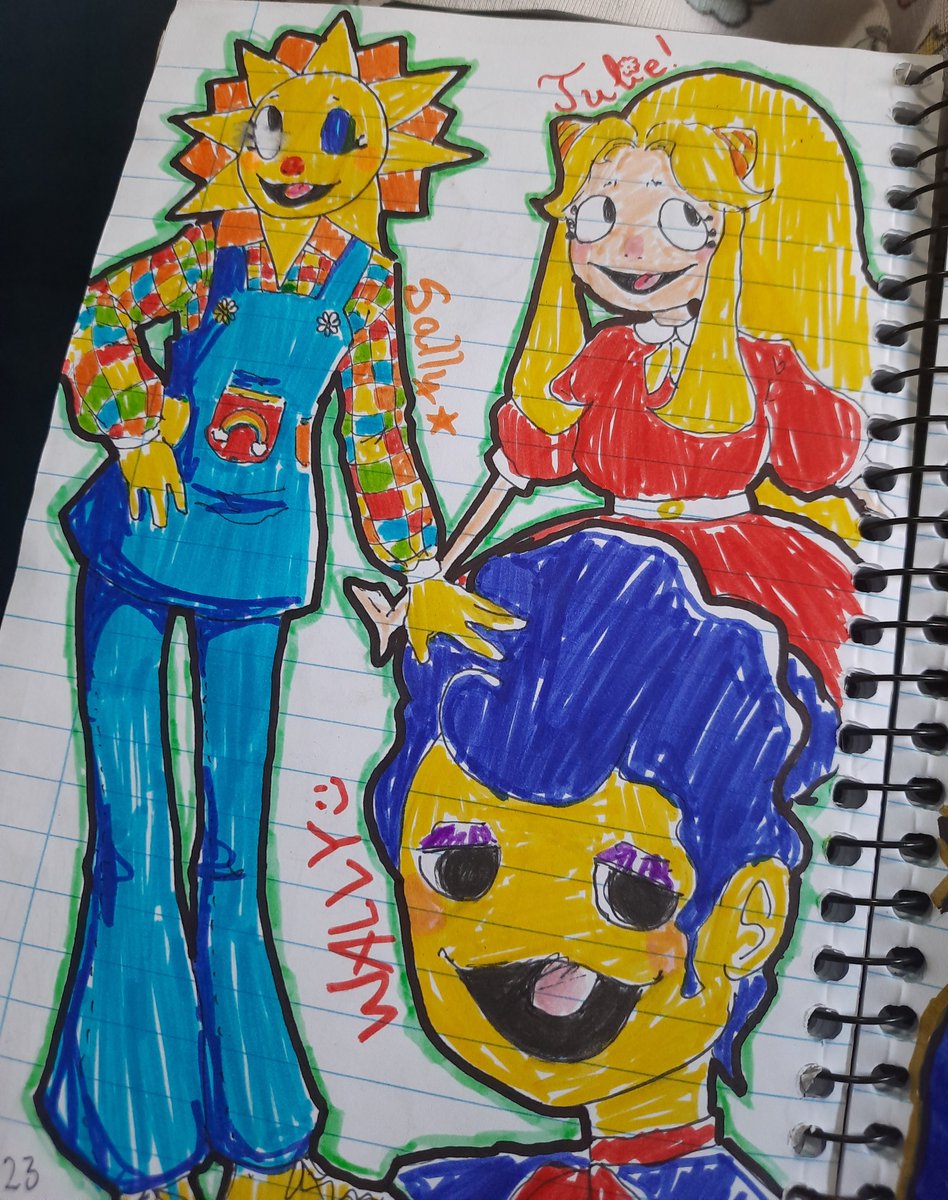 🎨 lukinha é amigo do wally!! 🖍️ tweet media