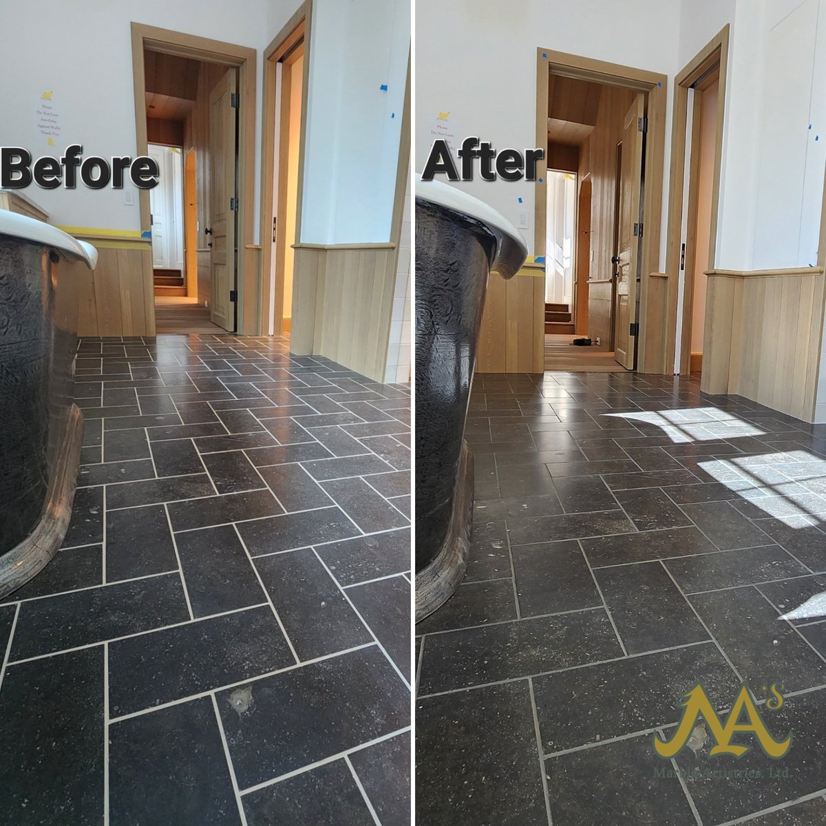 Grout Stain to change color scheme