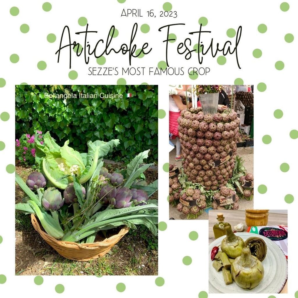 BellangelaChef's tweet photo. ARTICHOKES! 🥦

Sezze, Chef Angela's hometown, is known for its famous artichokes, and today is the Artichoke Festival

Comment below: what's your favorite artichoke recipe?

#bellangelacooking #italianfood #personalchef #sezze #artichokes https://t.co/c2yf1yWLYr https://t.co/KbApwcC1qQ