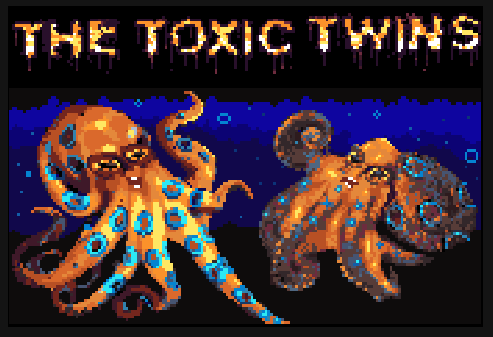 LienTheAlien's tweet photo. #blueringedoctopus #octopusart #pixelart #oceanlife #marineart #underwaterart #toxicart #venomousart #dangerouscreatures #cutecreatures #artforsale #artcollector #artgallery #artofinstagram #artistsoninstagram #タコアート #ピクセルアート #픽셀아트 #문어아트 https://t.co/d7E2r8S3wy