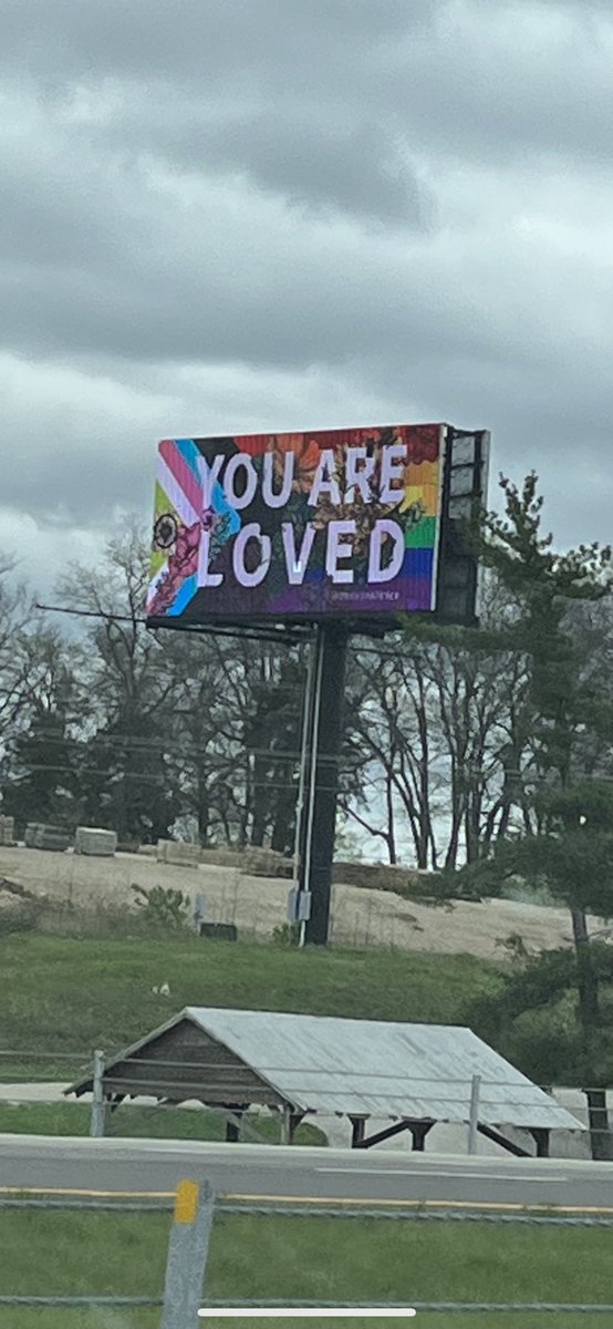 Saw this on 63 between Columbia and Ashland it had just changed from “Trans Kids Belong” it’s awesome seeing the push back against hate and bigotry here in central #Missouri and more people fight to #ProtectTransKids #ProtectTransLives. #YallmeansAll #HateHasNoPlaceHere #LGBTQ