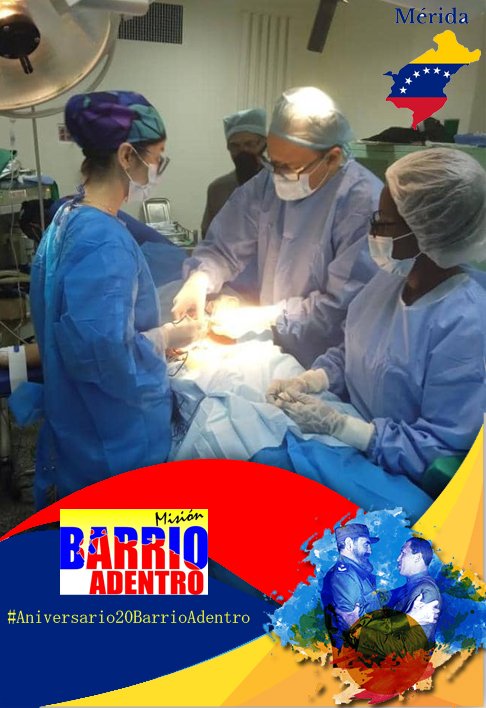 BerdoteLopez's tweet photo. #20AniversarioBarrioAdentro
#CubaPorLaVida
#60AñosSalvandoVidas
#CubaCoopera
@madremaria2023 https://t.co/wSoGK1nUFE
