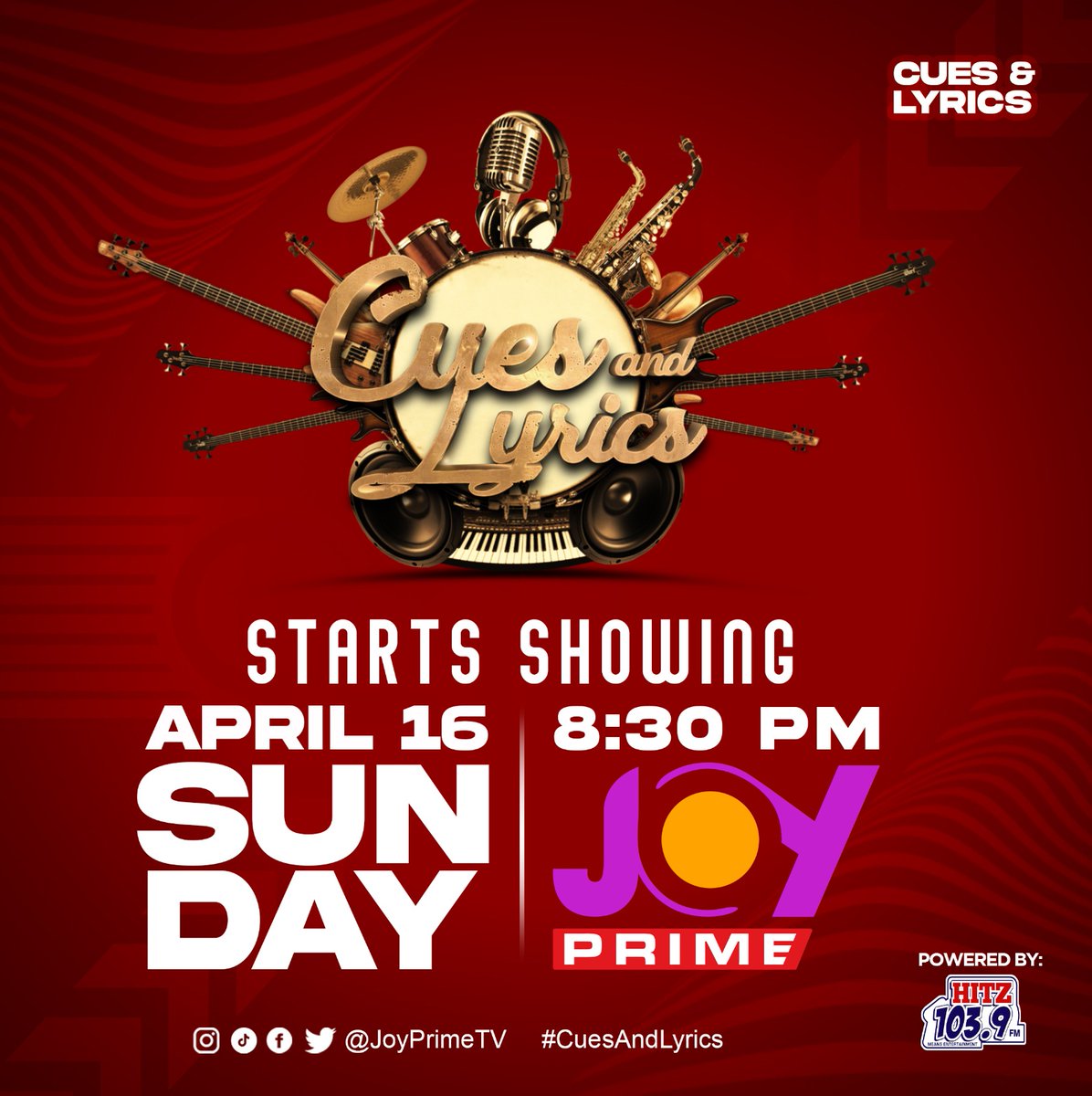 It's almost time! #CuesAndLyrics