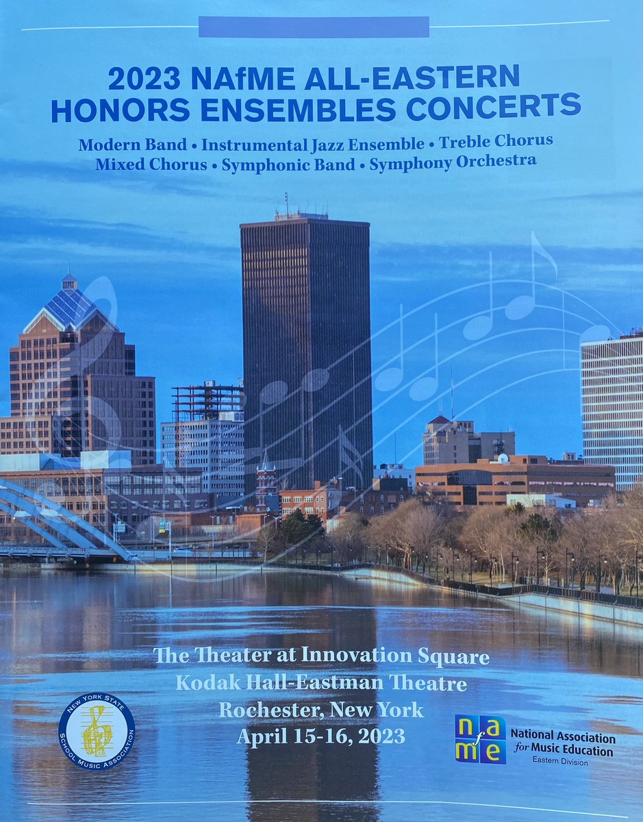 Honored and humbled to watch Mitchell and his friends perform at Eastman School of Music.  <a href="/NAfME/">nafme</a> <a href="/mqroth/">Michael Q. Roth, EdD</a>