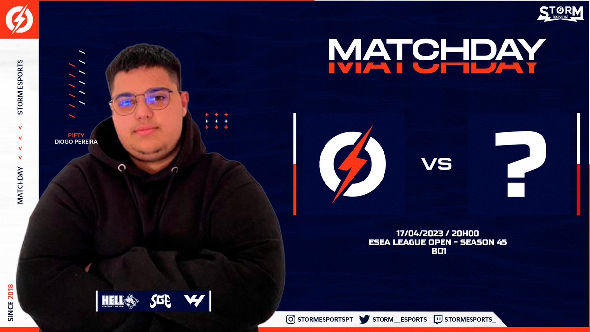 storM__eSports's tweet photo. MATCHDAY

👥 storM eSports EVO 🇵🇹
🆚 #NEEDMOREDM 🇧🇬
🏆 @ESEA League Open S45
🗓️ Fase Regular
🕗 20h00 GMT
▶️ 1-1
📺 TBD 

#storM⚡️ https://t.co/8e0nkroeOj