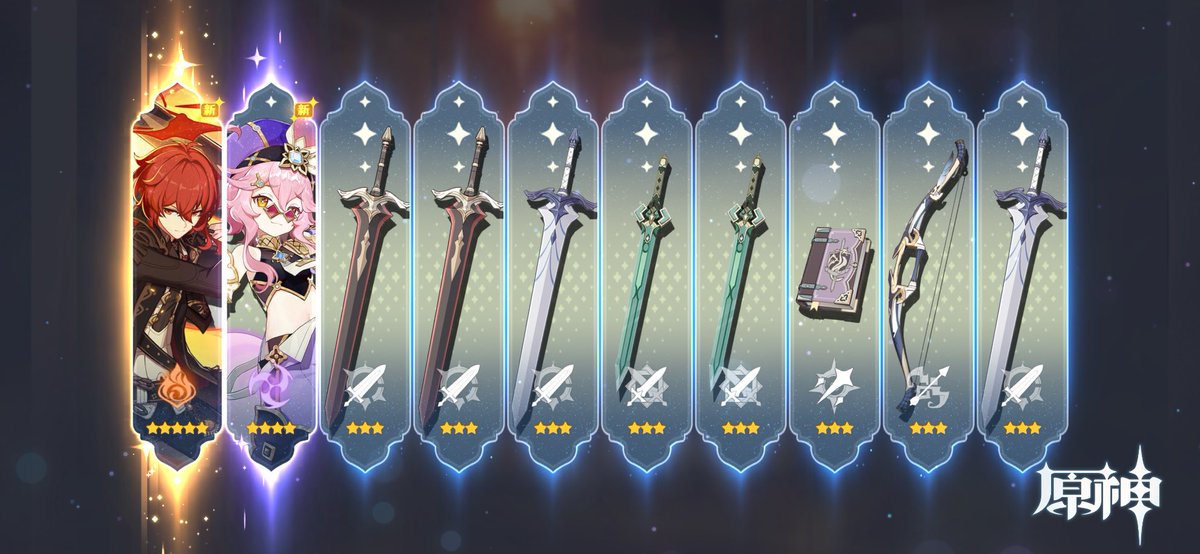 🥹My first 5 star is Diluc <a href="/SeanChiplock/">Sean Chiplock - Roles, Events, and Other Updates!</a> , I’m so happy almost in tears….