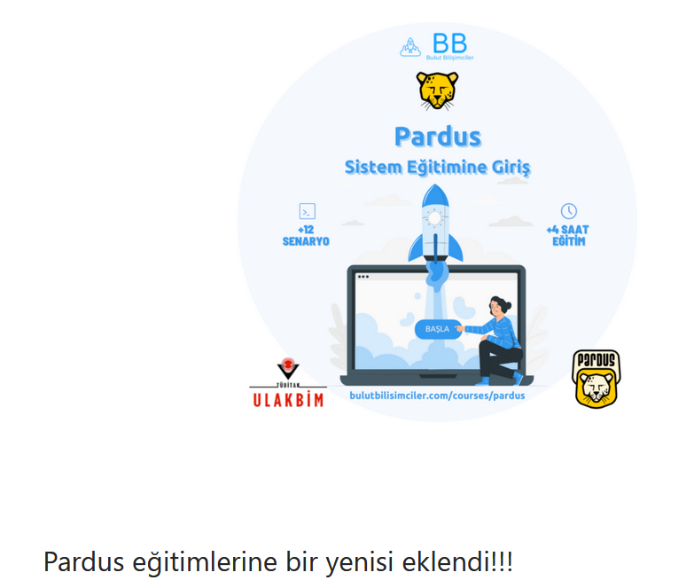 PardusYolu's tweet photo. Pardus eğitimlerine bir yenisi eklendi!!!
https://t.co/1jikil8tVa https://t.co/X2sz1z2CFv