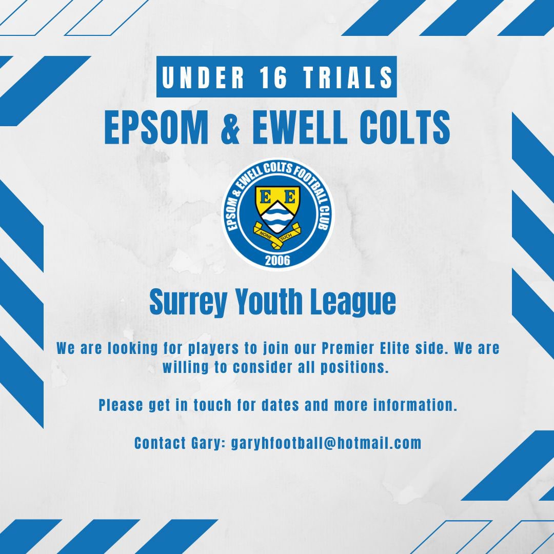 Epsom & Ewell Colts U16 Youth tweet media