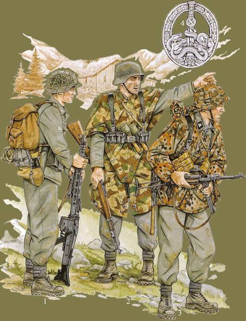 @FuhrerDonitz Gebirgsjager dağ birliği üniforması 👊