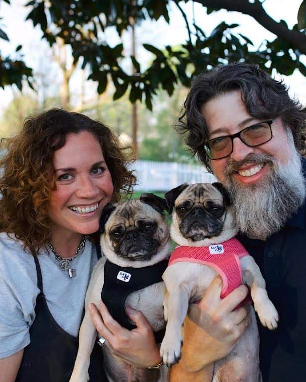PugRescueAustin's tweet photo. Double Happy Tail Alert! Siblings Hans and McClane have found their forever home together. Here is what their new mom shared: "We love Hans and McClane so much! They're so gentle and sweet and pro-level cuddlers. It's so nice to have our home full of pug sounds again." https://t.co/V8mdUjnIpD