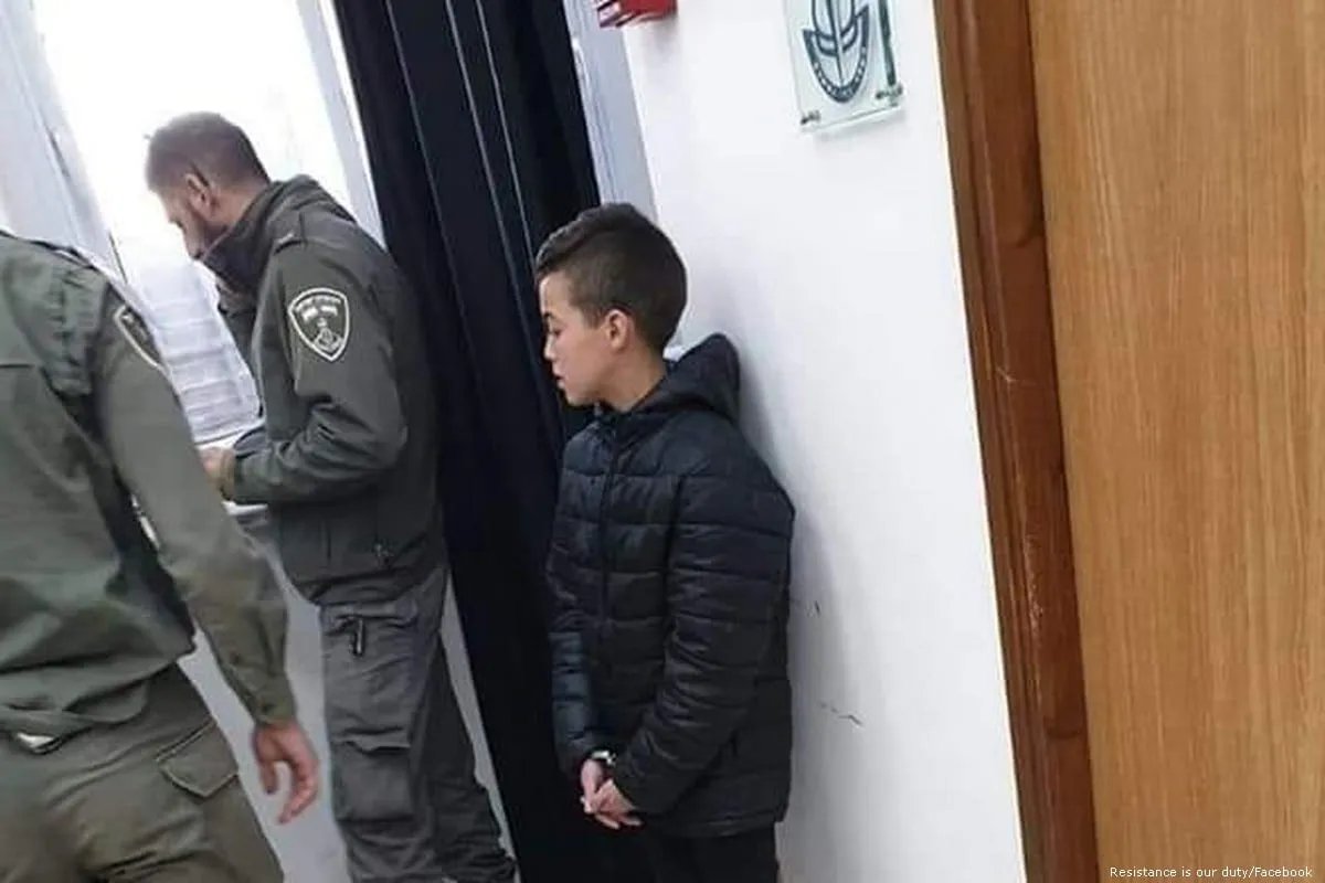 SaveSJarrah's tweet photo. Most children are arrested in the middle of the night &amp; begin a long process that includes: handcuffing, blindfolding, physical and verbal violence, interrogation and proceedings which do not meet any standards of a fair trial, exclusion of parents or legal counsel and detention. https://t.co/kO7wTk8JnI