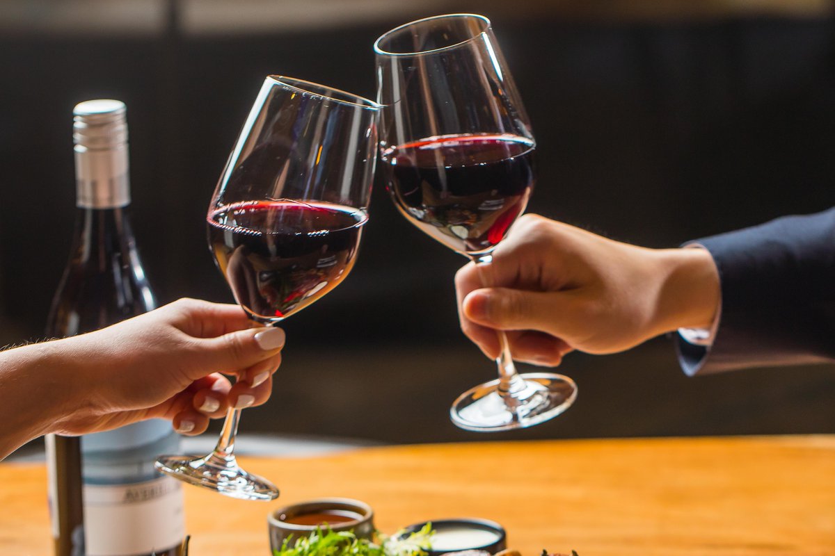 Get more for less with $45 wines by the bottle.

Whether you're a swirler, a swisher, or a downright swiller, our international selection of 20+ bottles is sure to encourage your inner wino to shine #DineH2