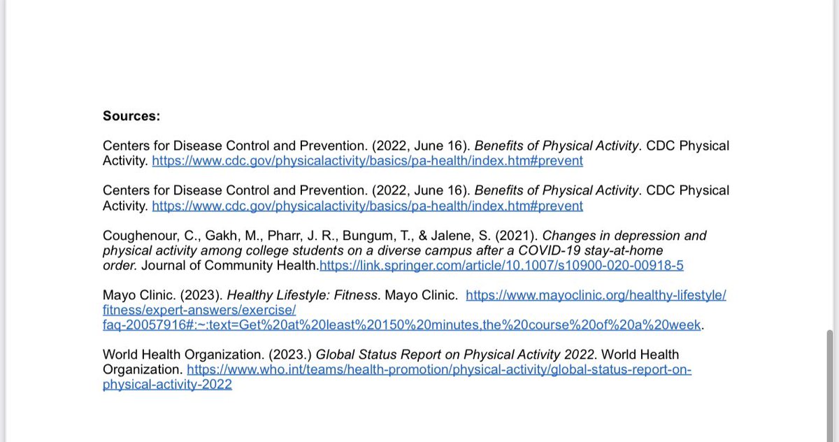 What You Aren’t Doing That Could Impact All Aspects of Your Life… 

If the <a href="/CDCgov/">CDC</a>, <a href="/WHO/">World Health Organization (WHO)</a>, &amp; <a href="/MayoClinic/">Mayo Clinic</a> all recommend exercise — there must be something to it. Click to read an article on the benefits and importance of physical activity. 

#GMUwalkafew #mimspr