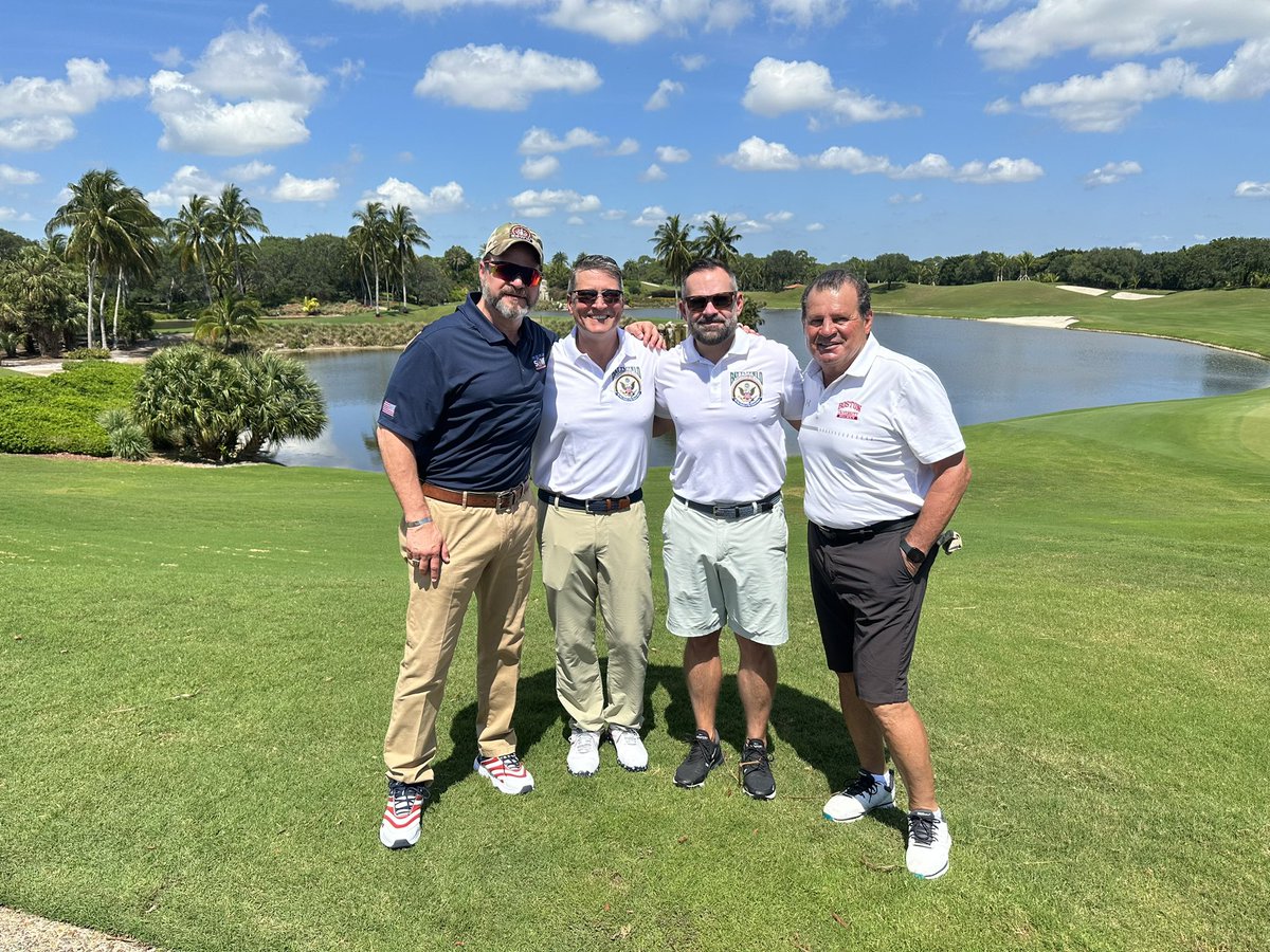 CoryMillsFL's tweet photo. Great day at Trump International Golf Course with my brother @RonnyJacksonTX honoring our veterans #Make22ZeroAgain 🇺🇸 https://t.co/bUVKqkyGkb