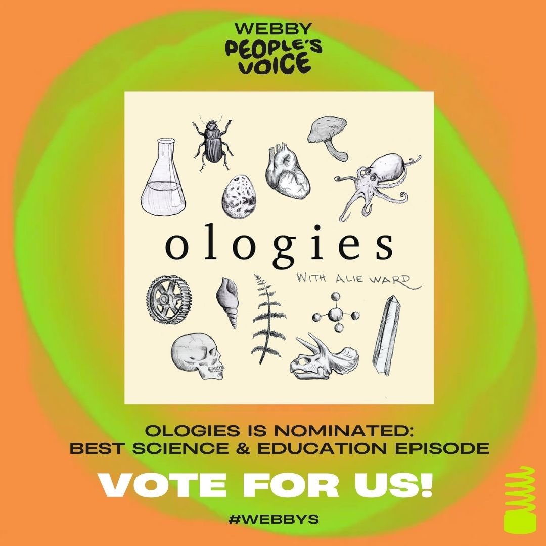 Ologies's tweet photo. Ologites, we need you! The Webby deadline to vote is coming up and we’re nommed for 2! 

Vote and pass it on?

Vote Ologies
https://t.co/kfUKqt2fgk

Vote your dad for Host 
https://t.co/iwtGgAuDnw

FRICKIN THANKS SO MUCH, kiddos. https://t.co/nQhzCkqCvh