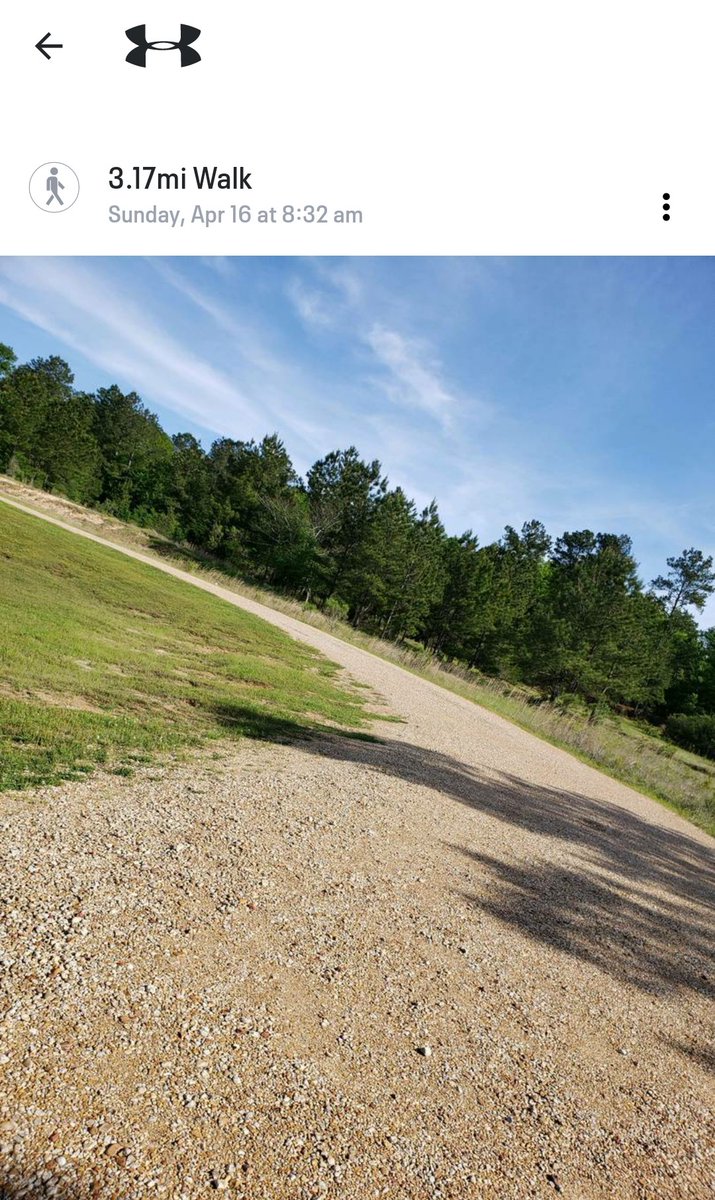 Olliegall's tweet image. Sunday Morning Walk👟
#Day13of21  | S.T.E.P.S. 
Walking on a dirt road👟
Keep going . It's worth it. I'm worth it.  
30 mins | 5 days a week👟
#ByFaithWalker  #GirlTrek #4Dark30Treks
#SelfCareCrusader #GoldenTicket🎫
#UltimateFreedomTrekker