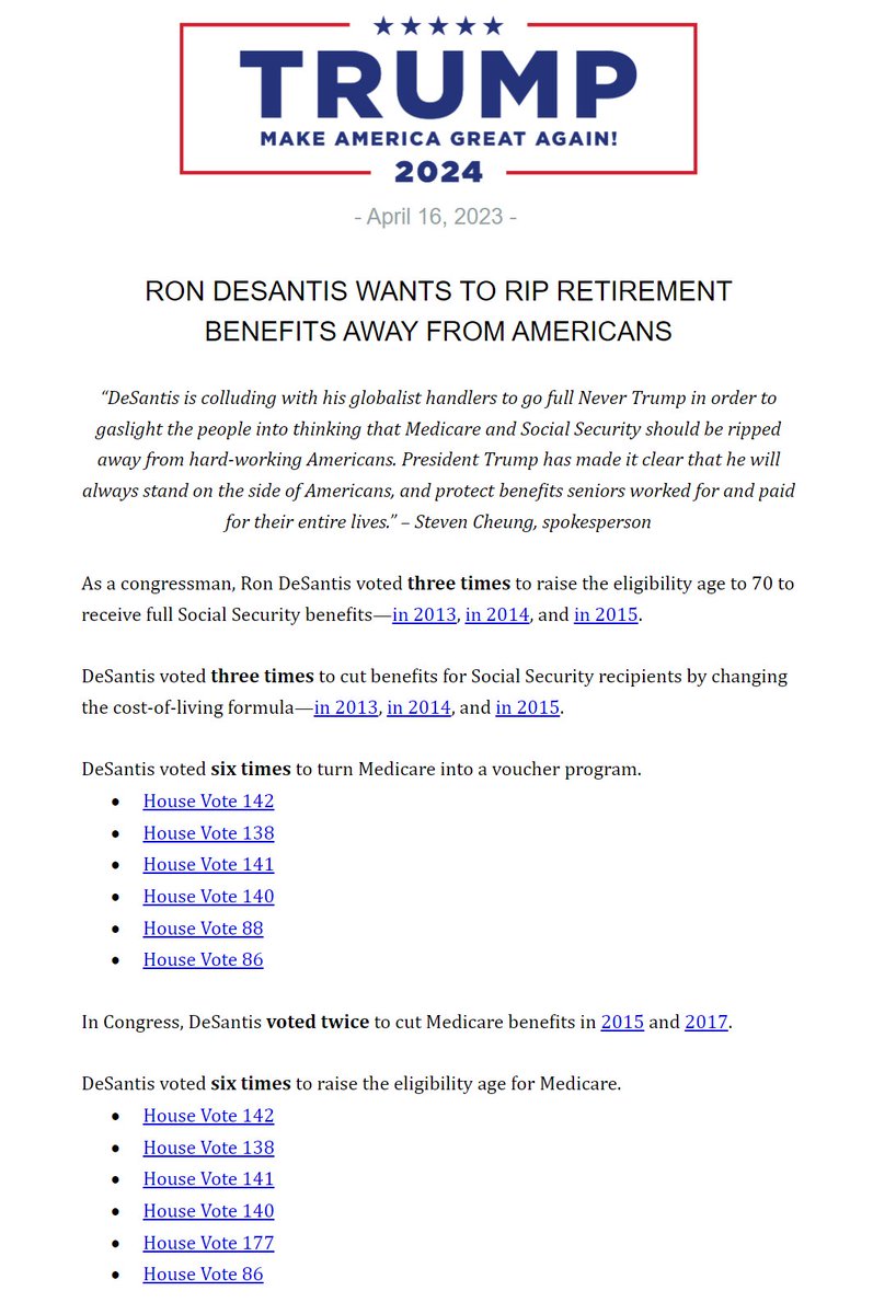 Trump War Room tweet media