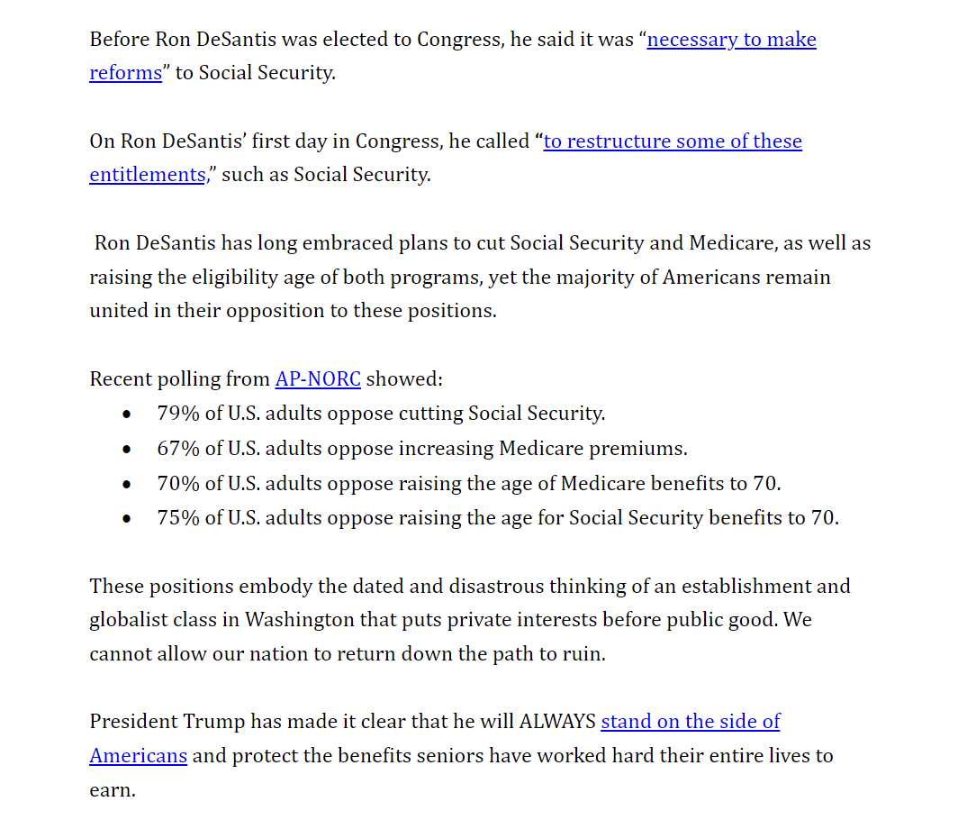 Trump War Room tweet media