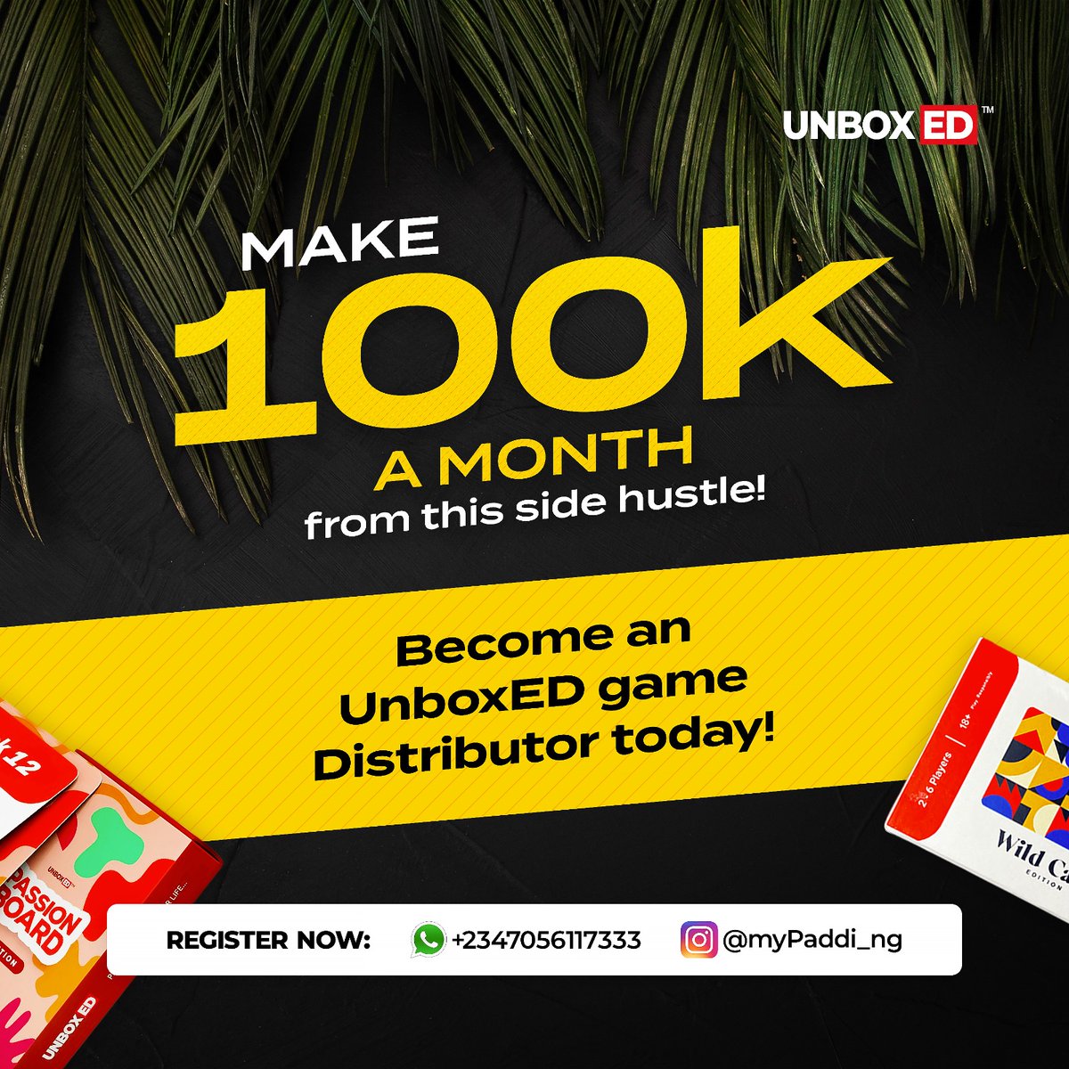 New week, new stream of income.

Want to learn how you can make extra cash, send us a DM!