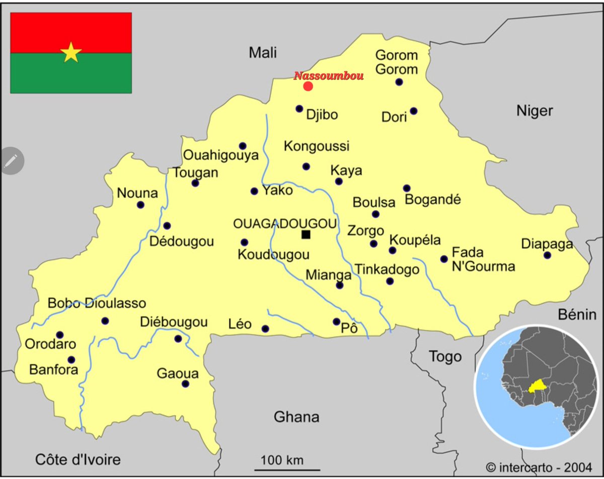 Sahel_Security's tweet photo. #Burkina: selon @AibBurkina et @rtburkina le leader du Groupe #Ansaroul_Islam (#JNIM), #Jaffar_Dicko aurait été tué dans les offensives (frappes de drone) le 1er avril 2023 dans la zone de #Nassoumbou.
Cela expliquerait les grandes attaques ces deux derniers jours contre l'Armée. https://t.co/MKbzEkVkhs