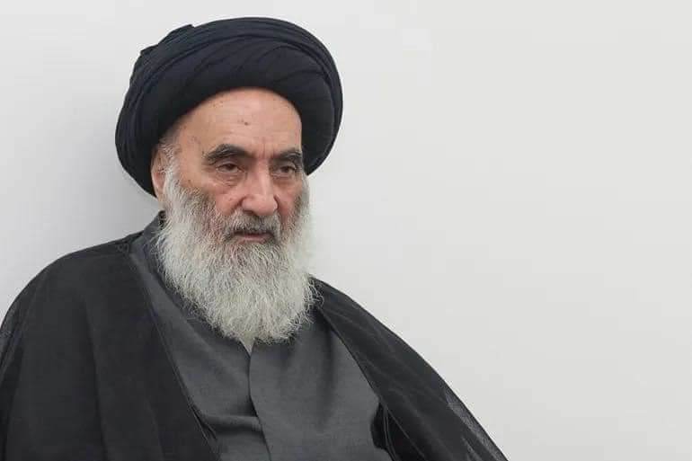 akbaariraq's tweet photo. السيستاني: من يشتم عمر والصحابة وزوجات النبي "رضوان الله عليهم أجمعين" يعد مخالفا لـ "آل البيت" عليهم السلام. https://t.co/KoFtuZeGWs