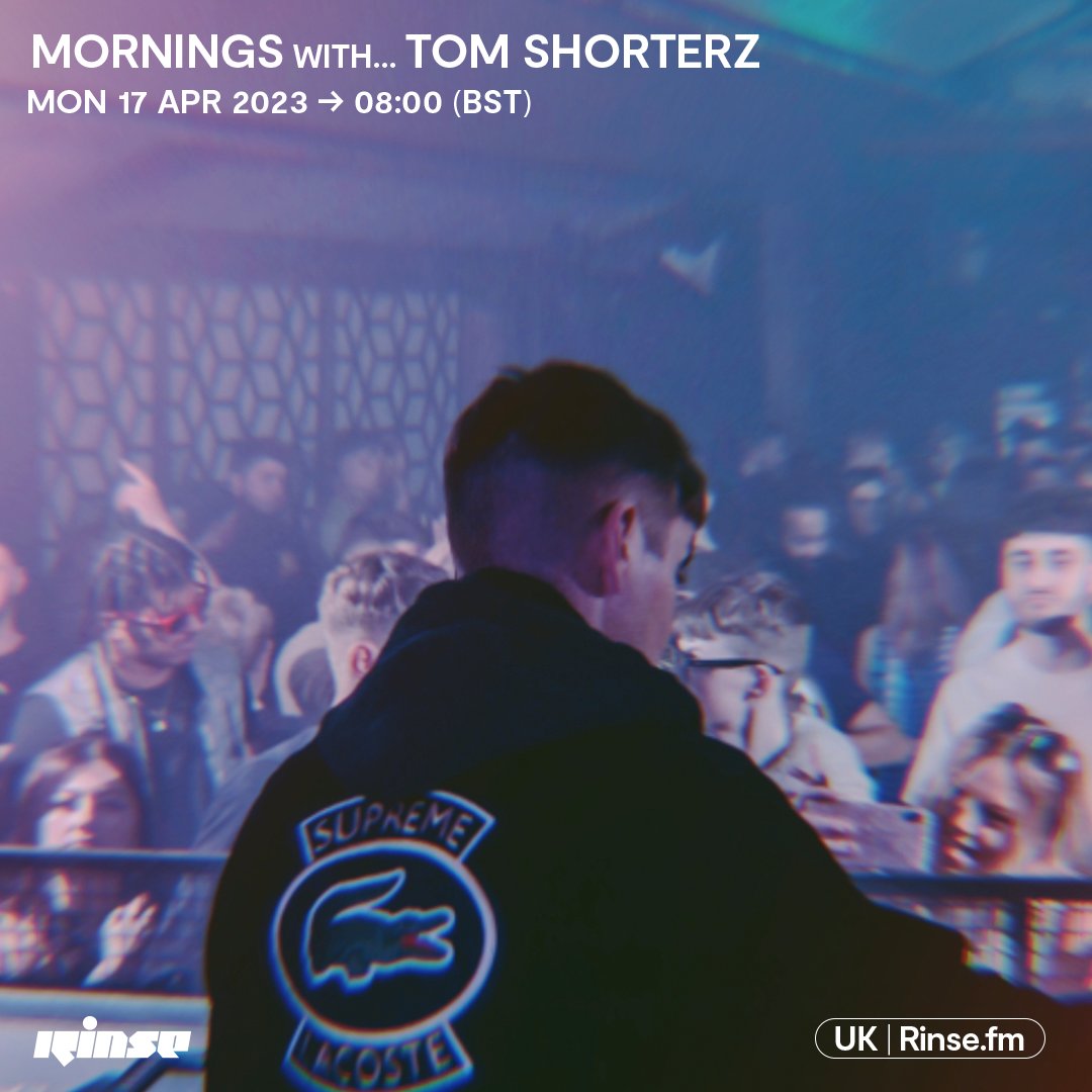 RinseFM's tweet photo. LIVE: it's #Morningswith #TomShorterz on https://t.co/6hLtrLYXyq + 106.8FM
#RinseFM https://t.co/tWsJOr4eik