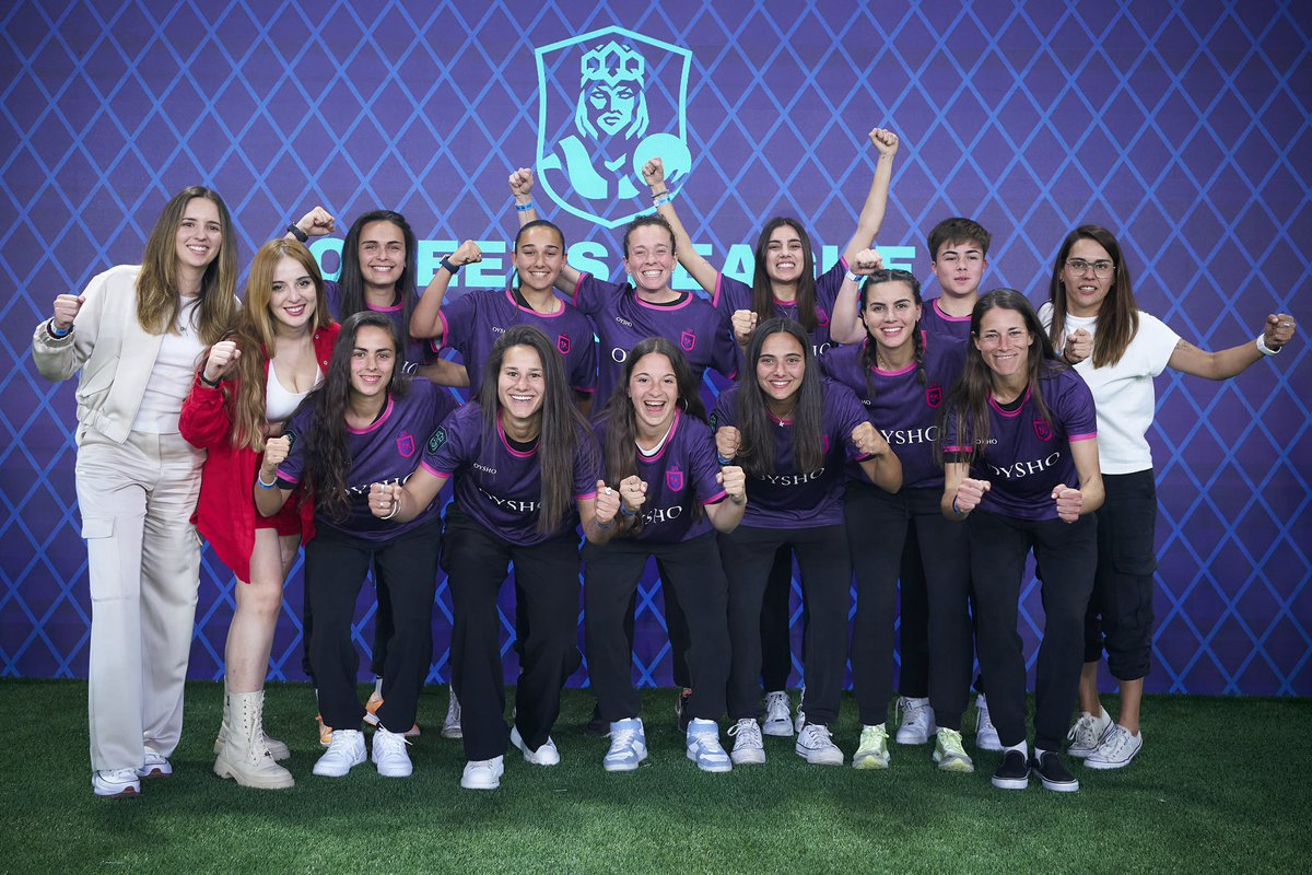 QueensLeague's tweet photo. 🧤 1K FC 🧤

@1kfutbolclub I #QueensLeague #Oysho https://t.co/Y65I22q8gK