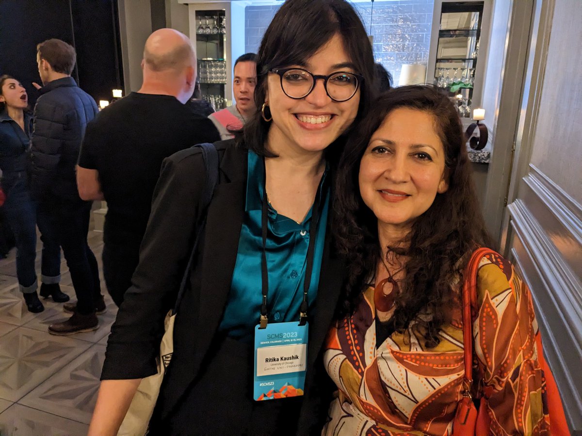 suninthebelly's tweet image. The most important joy of our otherwise isolating academic lives is sharing the company of all the lovely people who make this all worthwhile. Here&apos;s to more such gatherings where movies, intellect, and pleasure are in equal supply. Until next time #SCMS2023 (1/5)