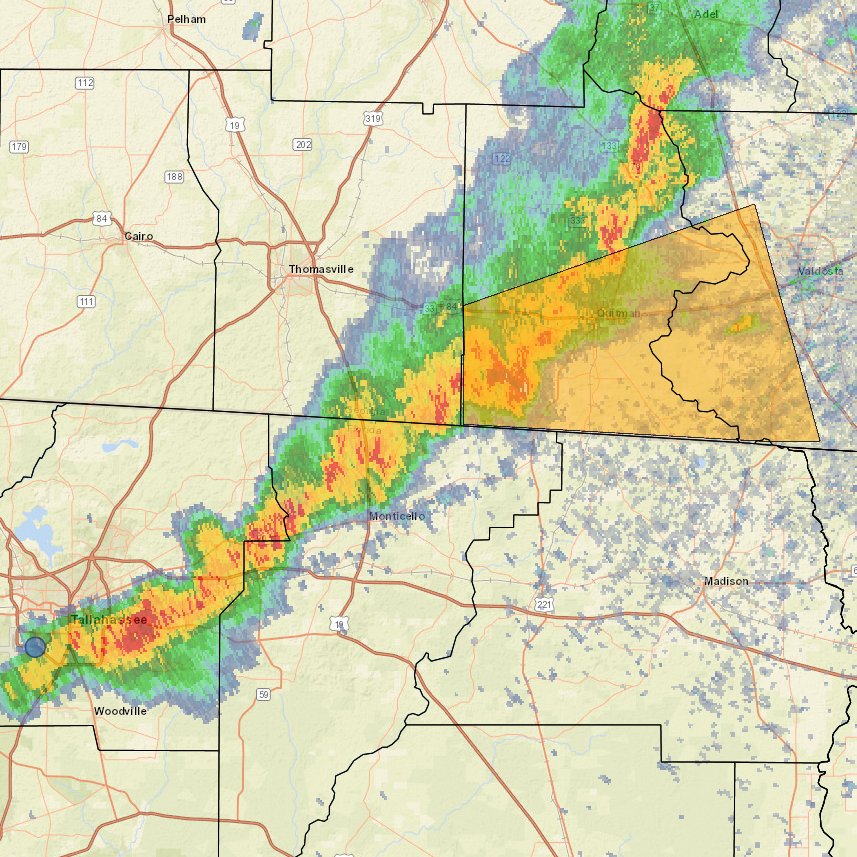 NWS Tallahassee on Twitter "4/16/23 507PM ET 📡 GAwx FLwx Line of