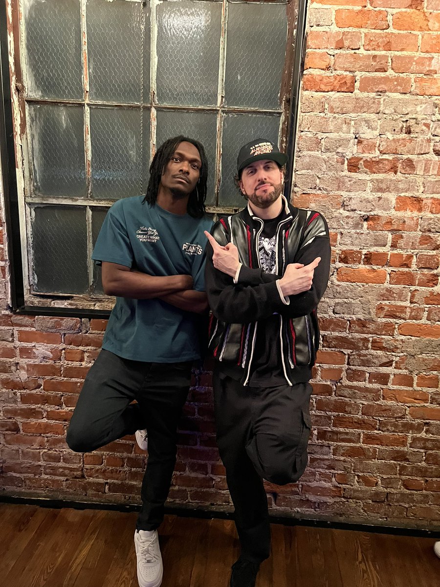 The superhuman and the rugged man! Thanks for letting me rock the stage with legends! <a href="/RAtheRuggedMan/">R.A. the Rugged Man</a> 🔥🔥🔥