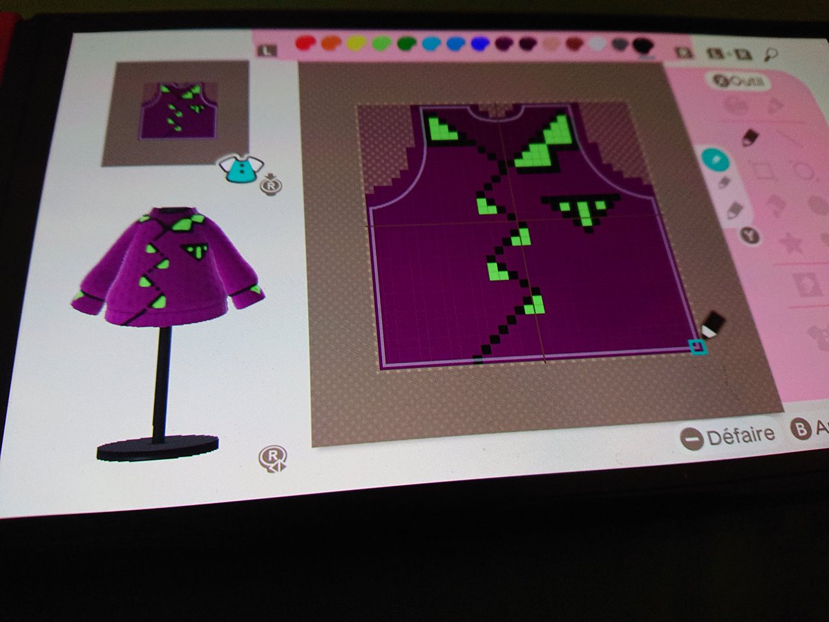 If a thing you want doesn't exist, do it yourself. *feel pride * TTvTT

#PokemonScarletViolet #AnimalCrossing #hassius #brassiuspokemon #brassius #コルサ #ハッコル