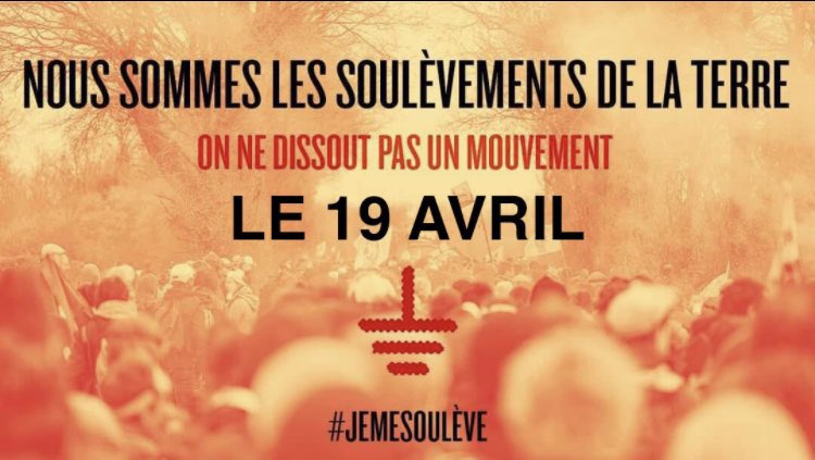 Monsieur Darmanin: vous ne ferez jamais taire les soulèvements de la terre. 
#jemesouleve
