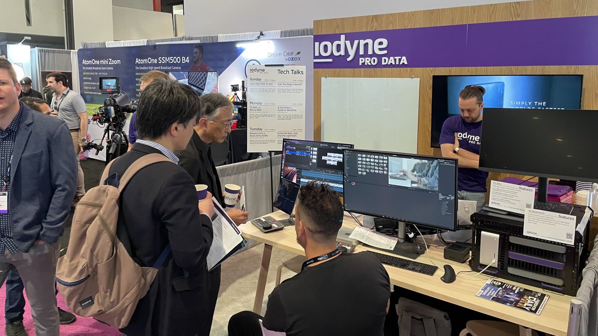 iodynepro's tweet image. See our second Tech Talk @NABShow, ”Can You Keep a Secret?” to learn how #ProData provides always-encrypted data without sacrificing speed. Going on NOW at Booth C3337! bit.ly/3UFriwt